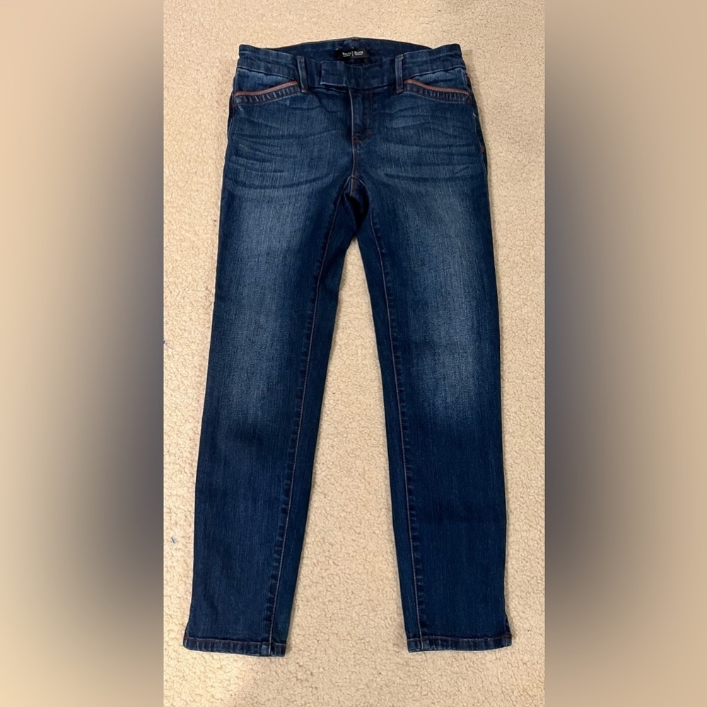 White House Black Market skinny crop 00 jeans